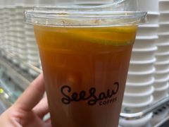 佛手柑香柠美式-Seesaw Coffee(上海太阳宫K46店)