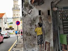 -槟城街头艺术街区