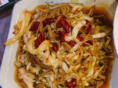 酸包菜炒牛百叶-湘春酒家·1989(湘春路店)
