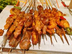 -宝记烧烤·碳锅羊肉·羊蝎子火锅·夜食社(文体路创始店)