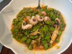 特色青椒焖小海鲜-九福楼大酒店