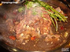 香辣羊羯子之近照-柿子树炭烤羊腿(金台路店)