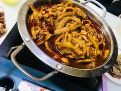 -老红桥炸灌肠牛肚锅烧烤(定福庄店)