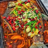  四方坪宝藏宵夜大排档🍢烤鱼烤串嘎嘎香