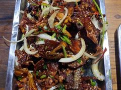 炒鸡架-勃利地摊·勃立小串烧烤