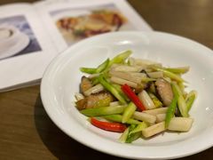 羊肚菌酿虾滑炒藕尖-榕意·川味之美(深业上城店)