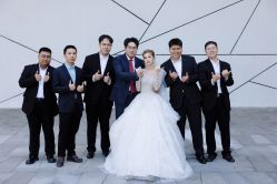 -桃子造型婚纱礼服(凤起广场店)
