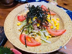 金枪鱼蔬菜沙拉-信日本料理(信义坊店)