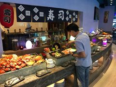 自助取餐区-海神诺富特大酒店-旋宫50旋转餐厅