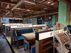 -明洞阿姨·韩式酱蟹烤肉·创意料理(三元桥店)