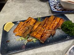 烤三文鱼皮卷-米彩料理(西丽店)