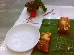 鲜虾金瓜凉瓜烙-新兴家喻酒家·羊城名宴(昌岗店)