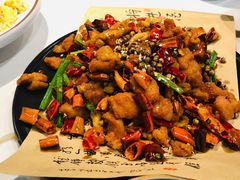 干煸辣子鸡-老镇春饼(济宁万达店)