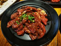 秘制梅花肉-三千里韩式炭火烤肉(南八马路店)