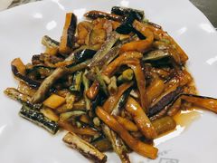 金不换炒茄子豆角-阳山好鸡汇原生态食材·农家菜(松岗店)
