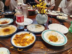 -东来菜馆•手抓海鲜家常菜•海鲜锅贴(鸽子窝店)