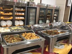 自助取餐区-大别山度假酒店-中餐厅