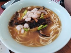 虾爆鳝面-奎元馆.百年奎元.非遗传承(西湖边的解放路店)