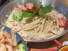 培根奶油意面-麓椿花园西餐厅(海乐世界店)