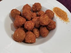 干炸丸子-万柳阁小馆·花园餐厅(龙潭湖店)
