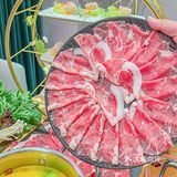 清新文艺的书店里吃着超浪漫的火锅💕