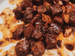 杏鲍菇牛肉粒-昱德来·天津菜(河西店)
