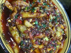 鱼香茄子-燕兵眉州肥肠鱼饭店