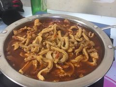 -老红桥炸灌肠牛肚锅烧烤(定福庄店)