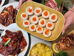 -草家酱蟹炭火烤肉店(珲春南路一店)