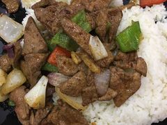 炒猪肝盖浇饭-台州老六海鲜面馆(上南总店)