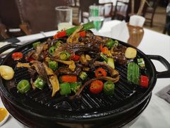 炙子干锅鹿茸菇-泓0871臻选云南菜·味庄