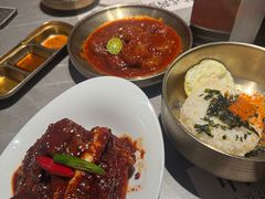 -草家酱蟹炭火烤肉店(珲春南路一店)