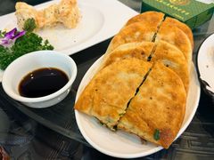 津味韭菜素三鲜盒子-益发顺总店·清真(天宝公寓店)