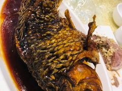 罾蹦鲤鱼-奥华餐厅·老张记(台基厂店)