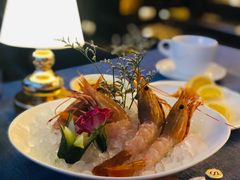 牡丹虾刺身-广州花园酒店·凌璇阁旋转餐厅CAROUSEL360