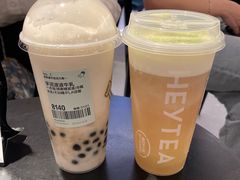 芋泥波波牛乳-喜茶(佛山岭南站店)