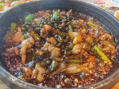 石锅牛蛙-老头儿油爆虾(胜利河美食街店)