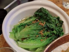 金蒜脆生菜-陈鹏鹏潮汕菜(宝安机场T3航站楼店)