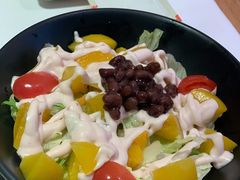 黄桃黄桃沙拉-猪啊牛呀羊啊铜盘烤肉(正大广场店)