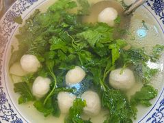 菊花脑鱼丸汤-广迎居老正兴菜馆