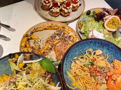 芝士蘑菇鲜虾意大利面-BE BRIGHT KITCHEN(正佳广场店)