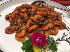 油爆河虾-上海老饭店(北京分店)