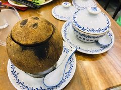 椰子炖竹丝鸡-达扬原味炖品(德政中路店)
