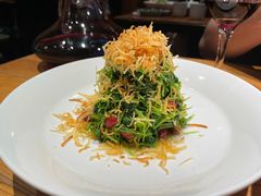 巧拌豆苗-四季民福烤鸭店(前门廊房二条店)