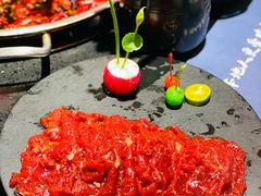 嫩牛肉-矮板凳老火锅(宽窄巷子店)