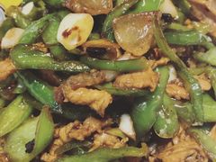 捞菜杆炒肉-何氏排骨(左家塘店)