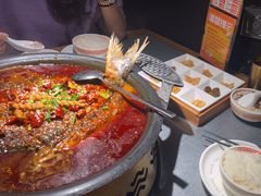 -探鱼·鲜青椒爽麻烤鱼(番禺万达店)