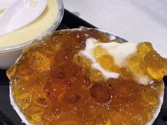 冻双皮奶+桃胶-百花传统甜品店(原址店)