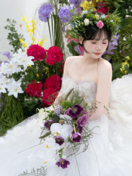 -桃子造型婚纱礼服(凤起广场店)