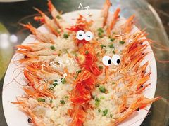 蒜蓉开边蒸九节虾-蚝专家(北滘店)